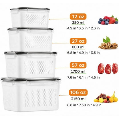 Selyn™ Fruit & Vegetable Storage Box Set (4-Count)